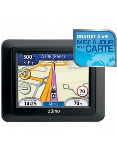 GPS Garmin Zumo 220 + Carte à vie