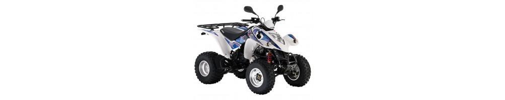 Elargisseurs de voies pour quad Kymco KXR et MAXXER 250.