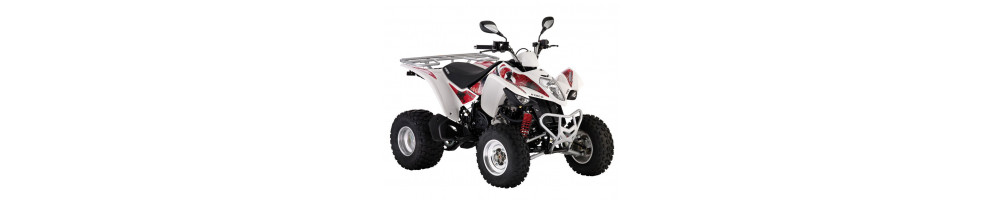 Elargisseurs de voies pour quad Kymco MAXXER 300.