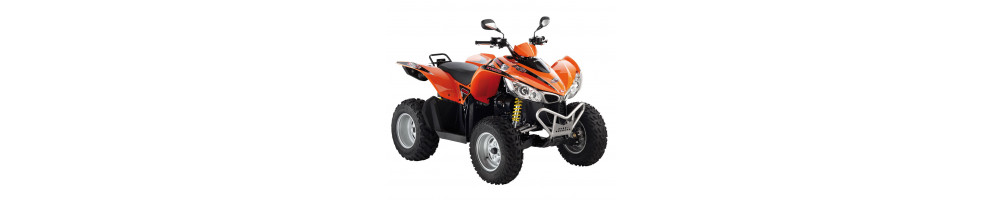 Elargisseurs de voies pour quad Kymco MAXXER 400 IRS.