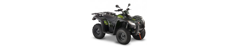 Elargisseurs de voies pour quad Kymco MXU 500.