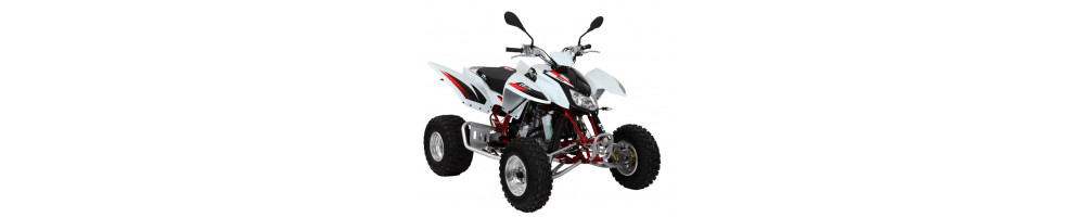 Elargisseurs de voies pour quad Triton Baja 400 R.