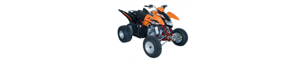 Elargisseurs de voies pour quad Triton Baja 250 R.