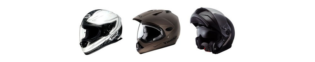 Gamme de casques intégral, modulable, jet, cross et intégral cross